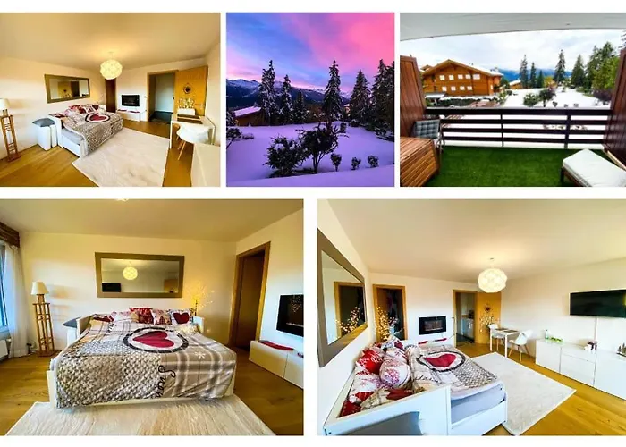 Studio Cosy Au Calme Avec Terrasse Vue Sur Alpes
