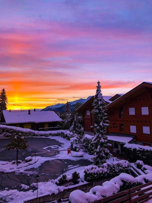 Cosy Au Calme Avec Terrasse Vue Sur Alpes Crans-Montana